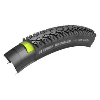 Pneu Gravel Challenge Getaway Race - 700x40C, Tubeless-Ready, Flanc Tan (marron Clair), Pliable