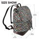 thumbnail image 2 of Fotbe Alphabet Mochila Bolso con Estampado para Mujer, Mochila Antirrobo de Nylon Impermeable, Bolsa Ligera de Hombro, 2 of 4