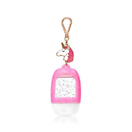 Bath And Body Works Pink Unicorn Charm Pocketback Holder