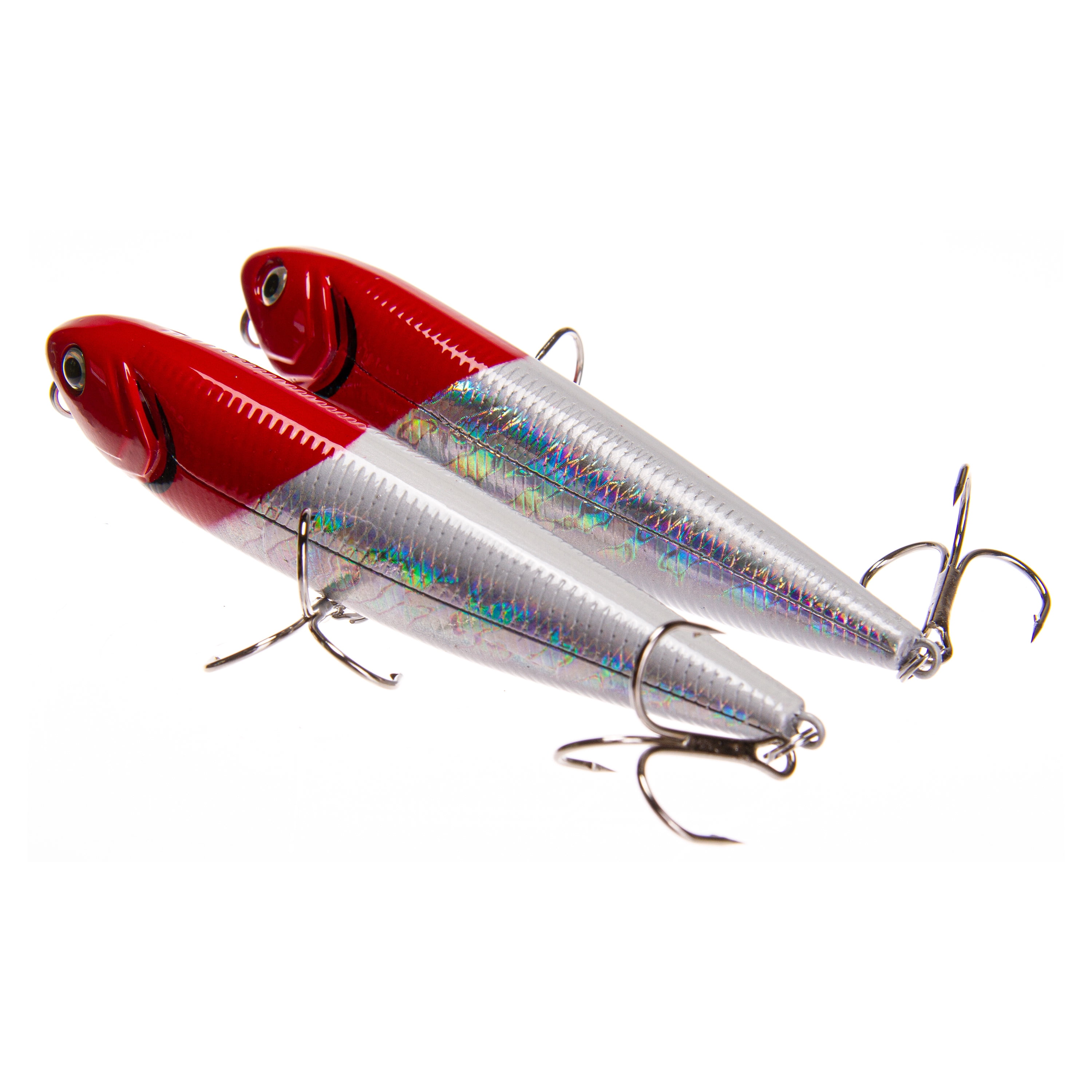 Ozark Trail Saltwater Inshore Walking Mullet Fishing Lures, 2-Pack