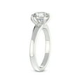 thumbnail image 4 of 3 Carat IGI Certified Radiant Shape Lab Grown Diamond Engagement Ring | 14K White Gold | Arielle Solitaire Lab Diamond Ring | FG-VS1-VS2 Quality Friendly Diamonds, 4 of 5