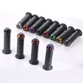 thumbnail image 3 of 1 Pair Motorcycle Hand Grips Handlebar Throttle Grips Anti-Slip Handle Decoration Modified Parts for Scooter, 3 of 6