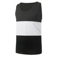 thumbnail image 4 of Summer Akafmk Summer Mens Tank Top,Sleeveless Athletic Undershirt for Men,Men Casual Fashion Patchwork Pullover Round Neck Sports Tank, 4 of 4