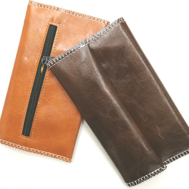 Bolsa de cuero para tabaco y cigarrillos, bolsa con filtro, papel de liar, bolsa para tabaco
