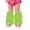 Grass Green, variant on Kids Little Girls Faux Fur Leg Fuzzy Leg Warmers Plush Soft Furry Winter Long Boot Cuff Wrist Covers Boots Sleeves Party Costumes