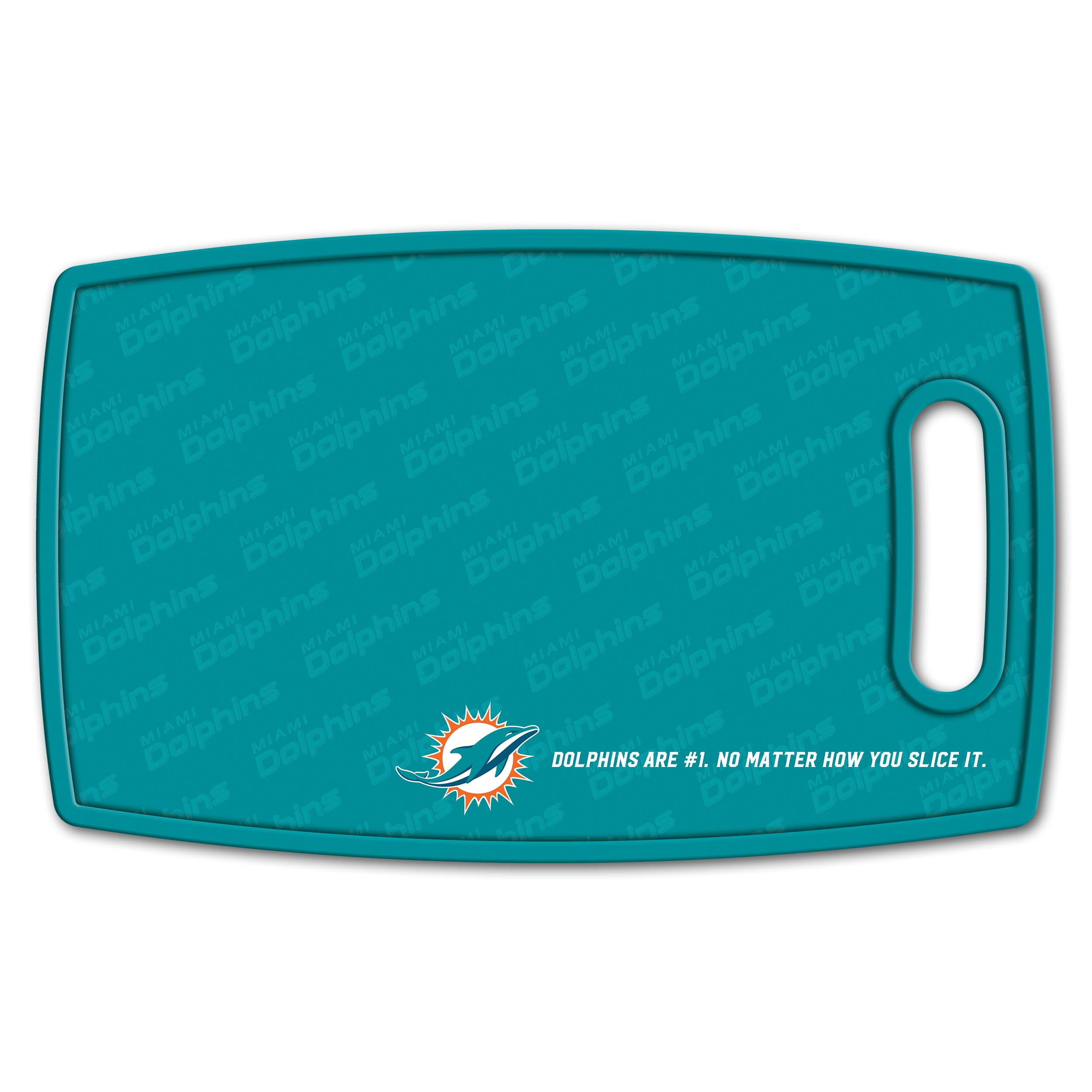 YouTheFan NFL Miami Dolphins Logo Series Cutting Board