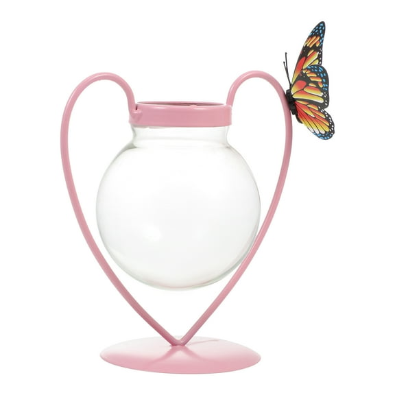 WHAMVOX Love Flower Pot Pink Flowerpot Plant Display Office