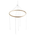thumbnail image 4 of Marco móvil para bebé, campana de cama de madera, colgador, accesorios de enfermería para dormitorio infantil 23 cm 4 agujeros, 4 of 9