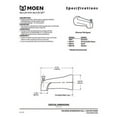 thumbnail image 3 of Moen Chrome Diverter Spouts Faucet, 3 of 3