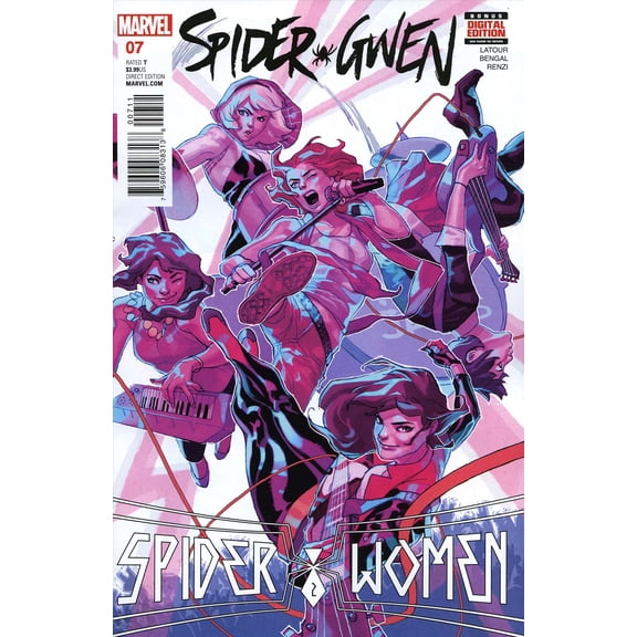 Spider-Gwen (2nd Series) #7 VF ; Marvel Comic Book