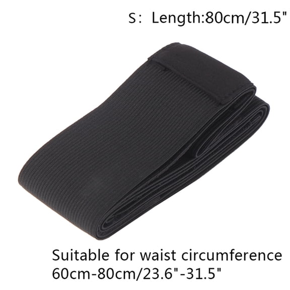 Black Peritoneal Dialysis Conduit Belt Adjustable Breathable Abdominal Support