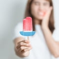 thumbnail image 4 of Isvgxsz Clearance Drip Free Popsicle Holders, Popsicle Holders for Kids Ice Cream Holder Reusable BPA Free Mess Free Frozen Treats Ice Pop Holder with Straw for Boys Girls Summer Pool Party, 4 of 5