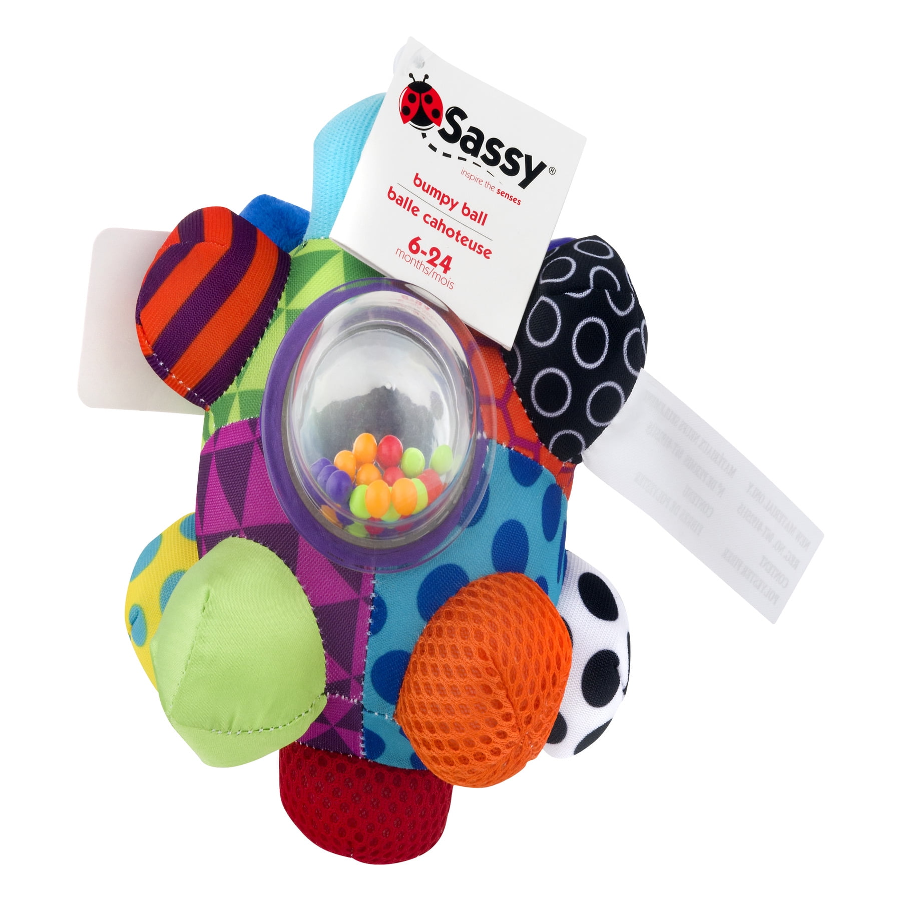 BABY EINSTEIN WATERFALL RAIN STICK MARBLE ZEBRA STUFFED PLUSH RATTLE TOY