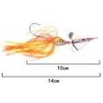 thumbnail image 5 of Stainless Steel Silicone Fake Lure Bionic Hard Bait with Heart-Shaped Sequin Sharp Barbed Hooks for Sea Fishing - 1Pc, 5 of 8