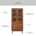 thumbnail image 3 of Better Homes & Gardens Greyson China Cabinet, Acorn Finish, 3 of 16