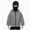 Dark Gray, variant on Toddler Fleece Jacket Full Zip Polar Fleece Track Jacket With Pockets for Kids Warm Layering Outerwear(4-5 Years,Red)