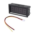 thumbnail image 2 of Mini Digital LED Display 4 Bits 0-100V Voltmeter Panel Volt Voltage Meter Tester, 2 of 5