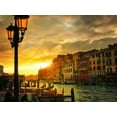 thumbnail image 2 of Head, Danny 32x25 Black Ornate Wood Framed with Double Matting Museum Art Print Titled - Venice in Light IV, 2 of 4