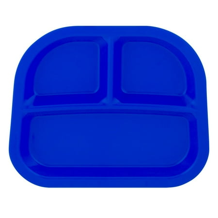 Divided Dish Tag - Arrow Blue Juvenile Divided Tray