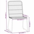 thumbnail image 1 of vidaXL 7 Piece Garden Dining Set Oak, 1 of 4