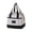 Black, variant on Sktrjpolfis Plaid Insulated Lunch Bag, Thick Aluminum Foil Tote, Large Capacity Portable Bento Bag for Work Picnic Outdoor Use