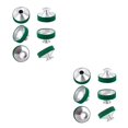 thumbnail image 2 of Yuarrent Saxophone Aluminum Alloy Music Playing Accessory Instrument Fittings Mute Silencing Beginner Sax Tool Dampener Woodwind 2piezas, 2 of 6