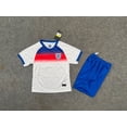 thumbnail image 1 of 2526 England Home National Team Football Uniform World Cup Match Short Sleeve Suit, 1 of 2