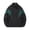 Black, variant on Men's Lightweight Jacket Regular Fit Color Block Full Zip Stand Collar Retro Windbreaker Jackets with Pockets Black Size 2XL