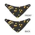 thumbnail image 6 of Kll Bumblebee Dog Bandanas,Triangle Reversible Pet Scarf For Small Medium Large And Extra Large Dogs-Large, 6 of 8