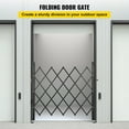 thumbnail image 2 of Steel Security Gate 48"H x 66"W Expandable Scissor Barricade with Padlock, 2 of 6