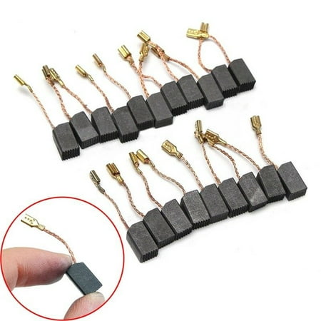 TURNTABLE LAB 20x 6mm*8mm*14mm Motor Carbon Brushes Set For Electric Drill Angle Grinder