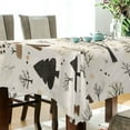 thumbnail image 5 of Yayeee Tablecloths 54" x 54" Rectangle Wrinkle Resistant Party Table Cover, Winter Forest, 5 of 8