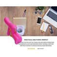 thumbnail image 3 of The Butt Station Office Supplies - Fun Tape Dispenser - Fun and Cool Desk Accessories Holder with Tape Roll, Paper Clips, Sticky Notes and Pen Included - (Pink), 3 of 5