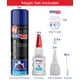 thumbnail image 2 of Pegamento de cianoacrilato Magic Chems CA Glue con activador, paquete de 2, 2 of 9