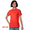 RED, variant on Women's Stylo Polo – Mesh Block with Piping & V-Notch