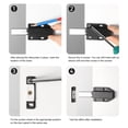 thumbnail image 5 of RUISINERY 2 Pack Portable Sturdy Magnetic Push to Open Cabinet Hardwares Accessory for Hide Door and Drawers in Elegant Color, 5 of 8