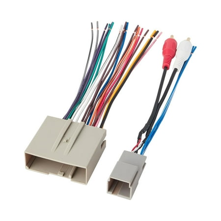Scosche FDK11B Wiring Harness for Select Factory Amplified 2003-12 Ford, Lincoln & Mercury Vehicles