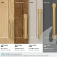 thumbnail image 3 of Amerock Faraday 6-5/16 inch (160mm) Center-to-Center Champagne Bronze Cabinet Pull, 3 of 6