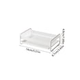 thumbnail image 3 of Soap Dishs Soap Holders Household Bathroom Countertop Carbon Steel Mobile Away Box Toilet Laundry Soap Storage Rack, 3 of 6