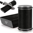 thumbnail image 3 of MYVIT Rolling Knife Sharpener Set Roller Tumbler Sharpening Stone Kit for Steel Knife,2-Angle Diamond 400 1000 Discs Small Kitchen Sharpening System w/ Cut-resistant Glove and Kitchen Gadgets, 3 of 8