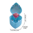 thumbnail image 3 of Valentine's Gift Box With Popping Rose Mechanism For Jewelry Chocolates And Small Presents 6.6 In X 6.2 In X 5 In Cavity Size, 3 of 6