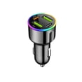 thumbnail image 2 of Vacemry Fast Car Charger, 60W 4-Port USB Lighter Adapter with Quick Charge 3.0, Multi-Device Simultaneous Charging for Phone Tablet GPS Dash Cam in Car Truck SUV, 2 of 6