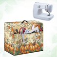 thumbnail image 4 of HELLHERO Hummingbird and Pumpkin Sewing Machine Cover Lightweight Stylish Home Appliances Covers Reusable, 4 of 8