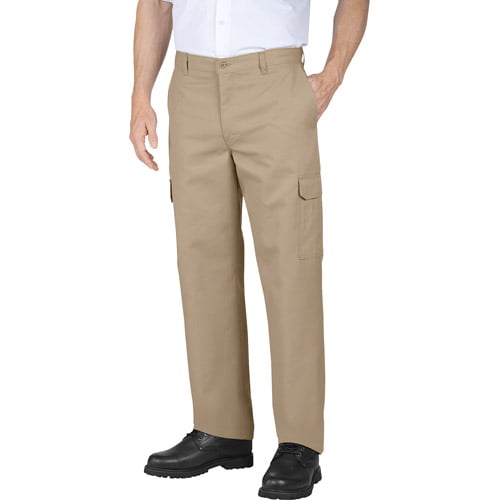 Genuine Dickies Men's 7113038 Relaxed Fit Flat Front Cargo Pant - On Sale