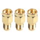thumbnail image 1 of 3X Enchufe Macho SMA Duradero Al Conector del Adaptador Coaxial  Hembra RP-SMA, 1 of 1