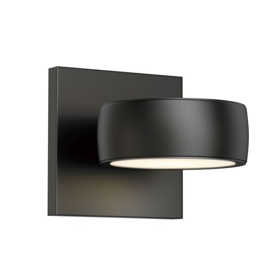 E30160-BK ET2 Lighting Modular - 8W 1 LED Outdoor Wall Mount-5 Inches Tall and 5 Inches Wide