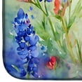 thumbnail image 4 of Texas Bluebonnets in Watercolor Dish Drying Mat 14 in x 21 in, 4 of 5