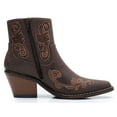 thumbnail image 5 of Apakowa Women’s Embroidery Western Ankle Cowgirl Boots, 5 of 8