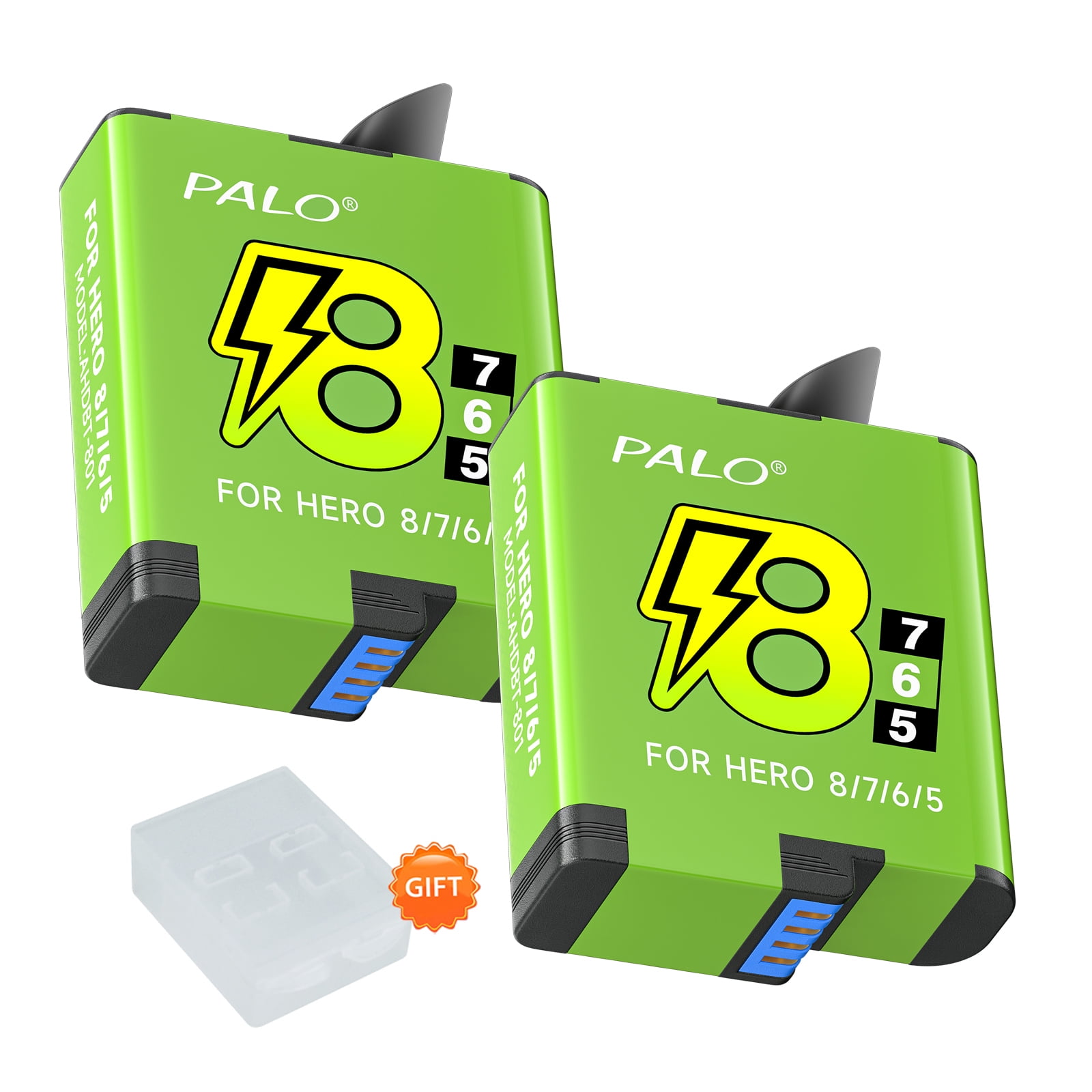 CITYORK Batteria Da 2000mAh Per GoPro Hero 12/11/10/9 Black – Ricambio Estremo Con Protezioni E 500 Cicli