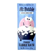 Mr. Bubble Retro Powder Bubble Bath, Original Bubble Gum Scent, 1.4 oz Packet